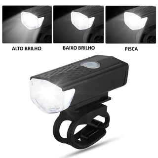 Kit de Lanterna e Farol de Bicicleta com Luz Ultra LED à Prova d'Água Ideal Trilha