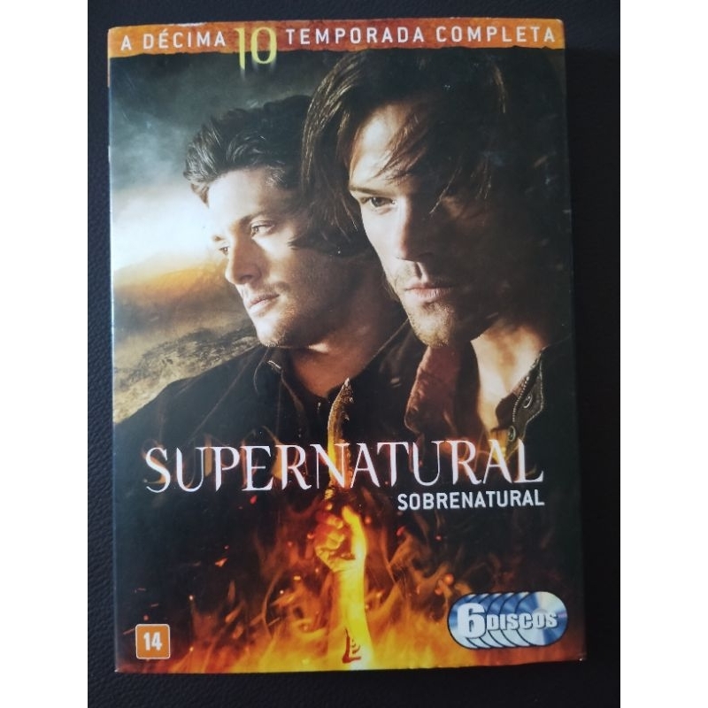 Dvd box Supernatural 10°Temporada completa Original