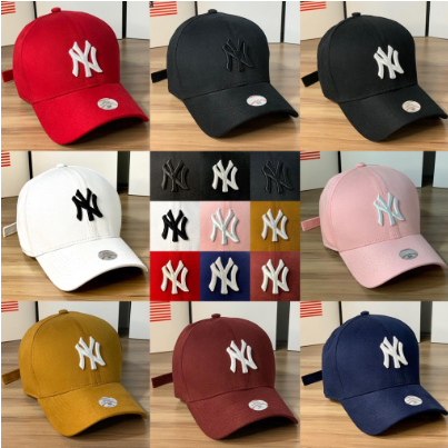 Boné NY New York Yankees Aba Curva Snapback Masculino e Feminino Todas as Cores e Modelos