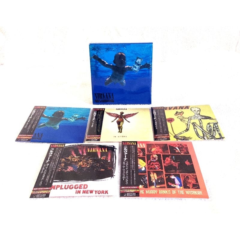 Nirvana 5 Mini-LP CD Box-Set (FANMADE) | Shopee Brasil