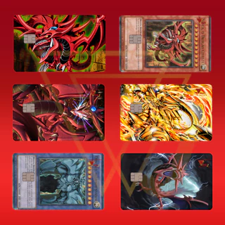 Película Adesivo Cartão Crédito e Débito Yu-Gi-Oh! Deuses Egípcios Excelente Qualidade