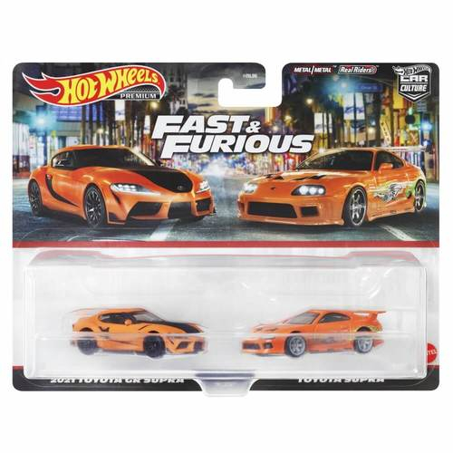 Hot Wheels Pacote 2 Rodas Quentes Premium (1969 Ford Mustang BOSS