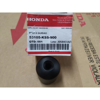 1 Peso guidão Sem Parafuso BIZ 125 06 a 17 Oriignal Honda