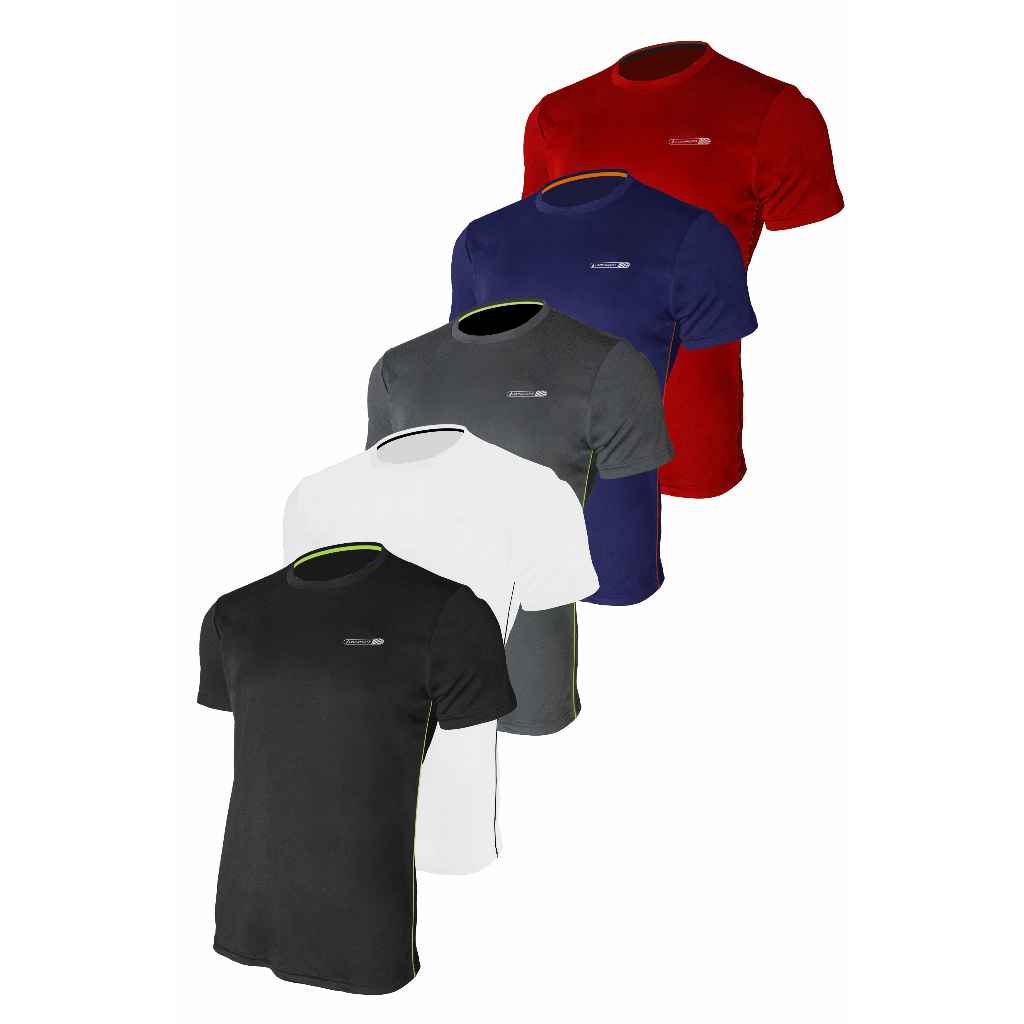 Kit 5 Camisetas Dry Fit Masculina Com Treino Proteção UV