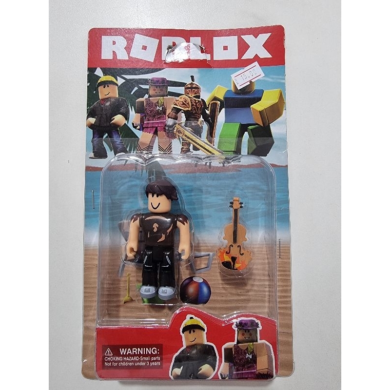 ROBLOX (BEC THE FIRE GOD) 4” Action Figure Toy w/Virtual Item (New