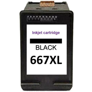 IMPERDÍVEL - Cartucho 667xl preto com 15ml de tinta