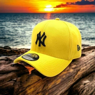 Bone NY Strapback 6 Gomos Aba Curva Masculino Feminino Várias Cores Envio Imediato