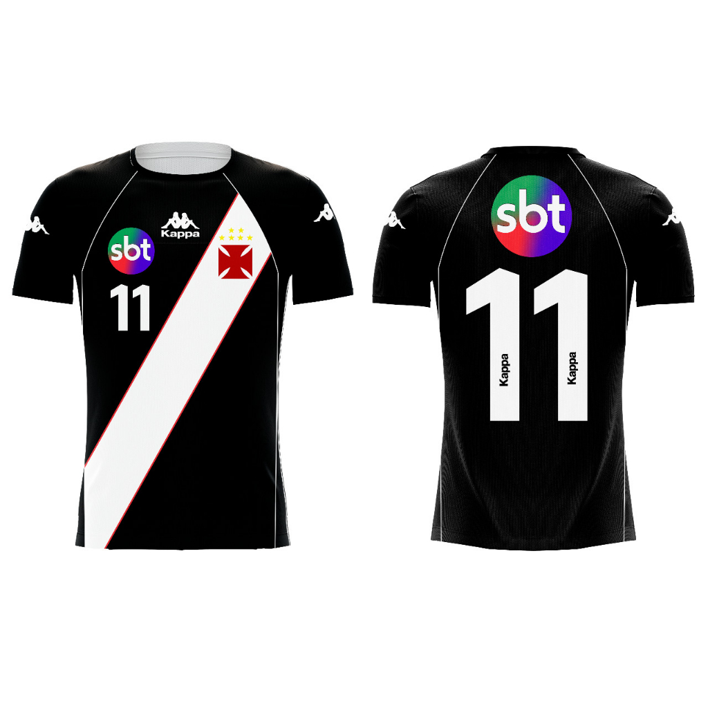 Camisa Retro Vasco Sbt Final João Avelange 2000 Exclusiva