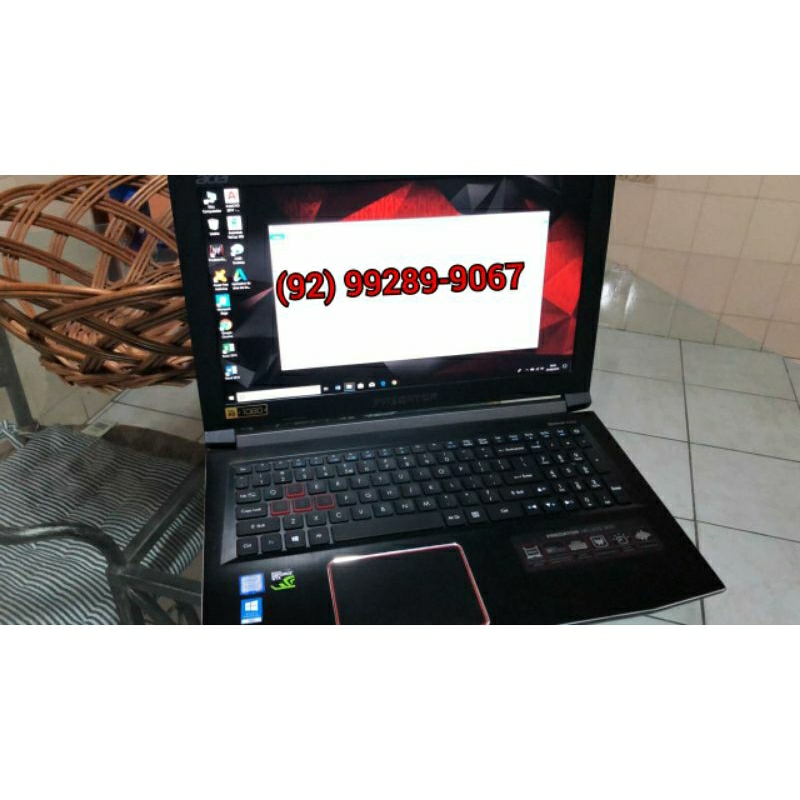 Notebook Gamer gtx 1060