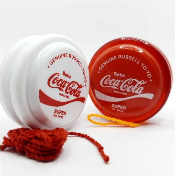 Ioiô Coca Kit Com Yoyo Coca-Cola Genuine Russell 1986 Master