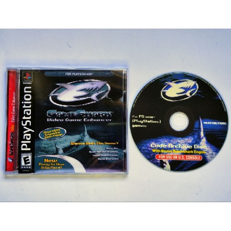 InterAct GameShark Enhancer Sony PlayStation 1 PS1 Game Shark Gamer Cheat  Code