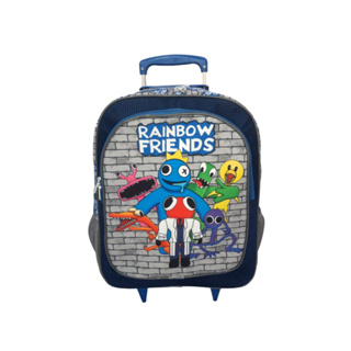 Kit Mochila Rainbow Friends Amigos Do Azul Babão Costas G F5