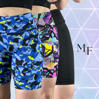 Kit C/ 3 Bermudas Leg Feminina Shorts Academi Tecido Suplex Costura Reforçada
