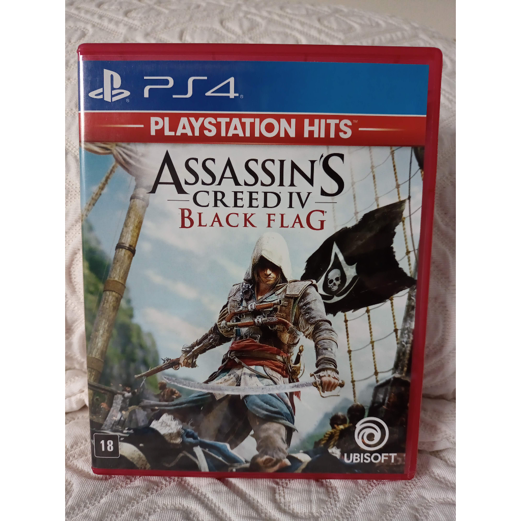 Assassin's Creed IV Black Flag - PlayStation 4 em Promoção na Shopee Brasil  2023