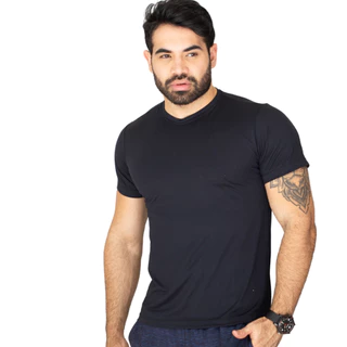 Camiseta Dry Fit Poliamida Malha Fria Corrida Masculina