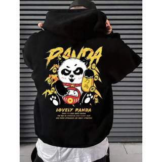 Casaco Moletom Canguru Lovely Panda Moda Streetwear