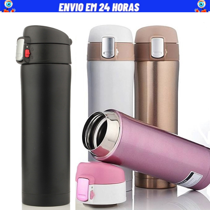 Garrafa Termica Stanley Travel Mug Off White - Selaria Dias