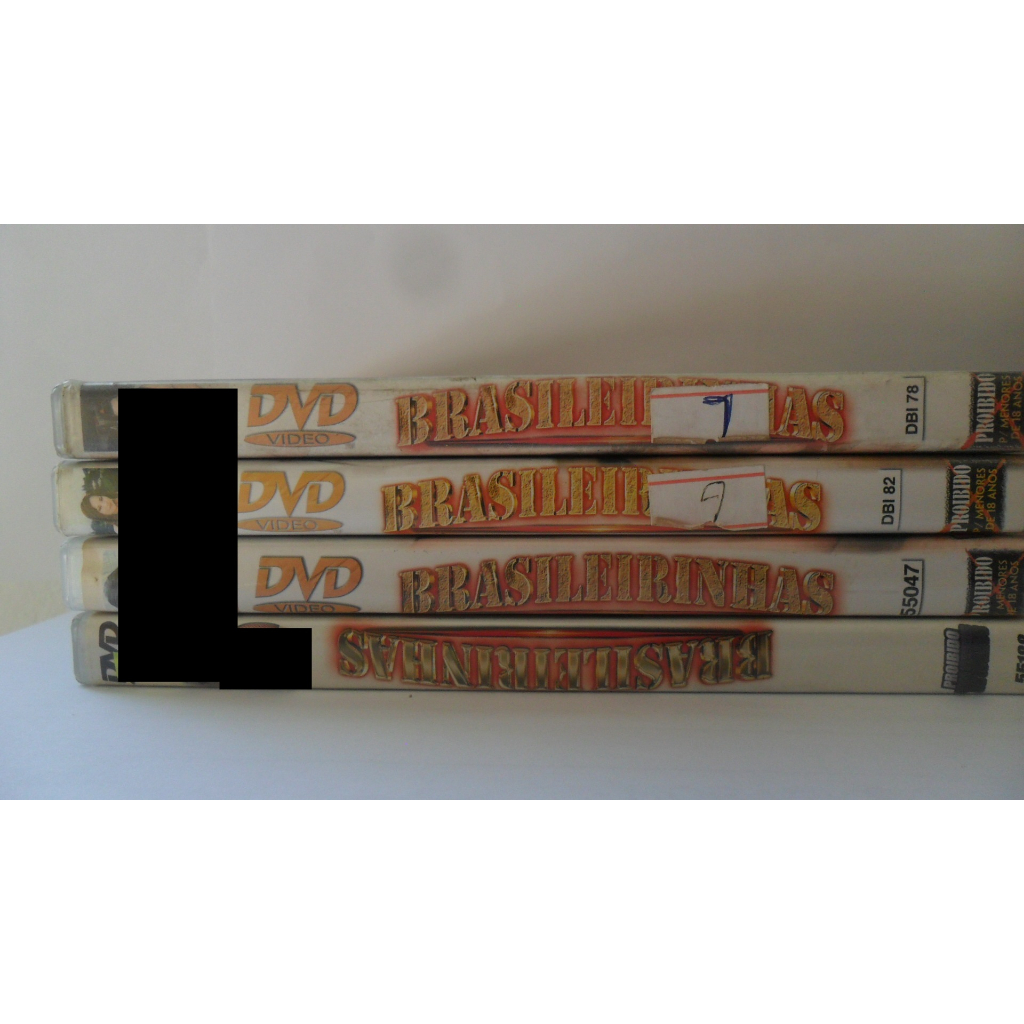 Dvd porno brasileirinhas combo 4 filmes | Shopee Brasil