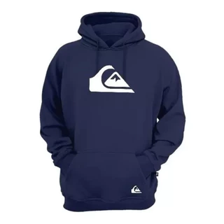 Blusa Moletom Quiksilver Tendência Flanelado Com Capuz Alta Qualidade
