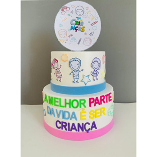 Disney princesa congelado tema bolo decoração anna elsa bolo topper para  crianças meninas chá de bebê