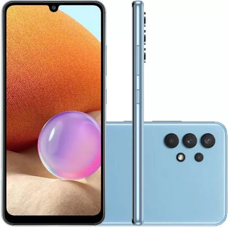 Smartphone Samsung Galaxy A32 128GB 4G Wi-Fi Tela 6.4'' Dual Chip 4GB RAM Câmera Quádrupla + Selfie 20MP - Branco - Exposição