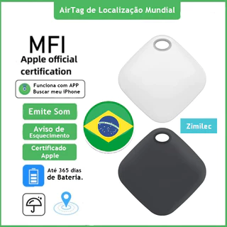 Rastreador AirTag MFI GPS Compatível com app Buscar iPhone iOS Apple