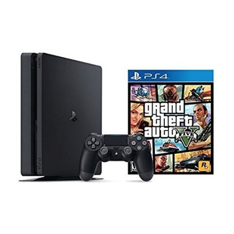 ps 4 slim 500gb + jogo + Garantia - Escorrega o Preço