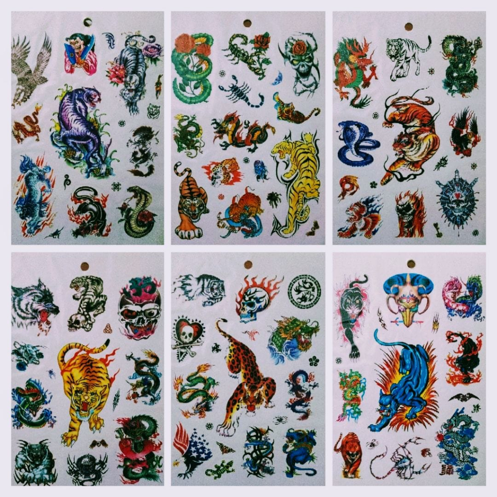 Mão falsa ombro tatuagem manga transferência do corpo tatuagens maori totem  indiano tribal demônio flash transferência tatto manga masculina -  AliExpress