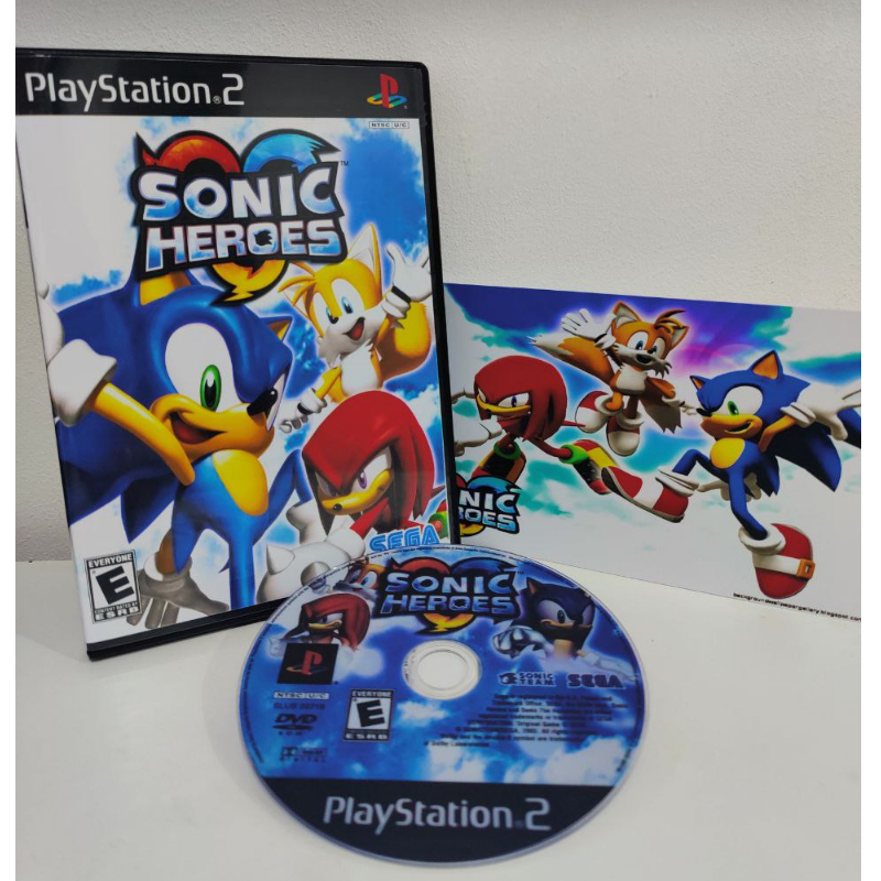 Jogo Sonic Heroes ( Aventura ) ps2