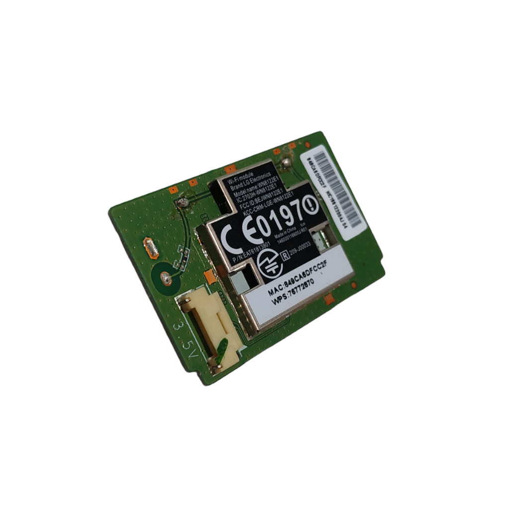 Placa Wifi Wireless Tv LG 39LN5700 WN8122E1 Shopee Brasil