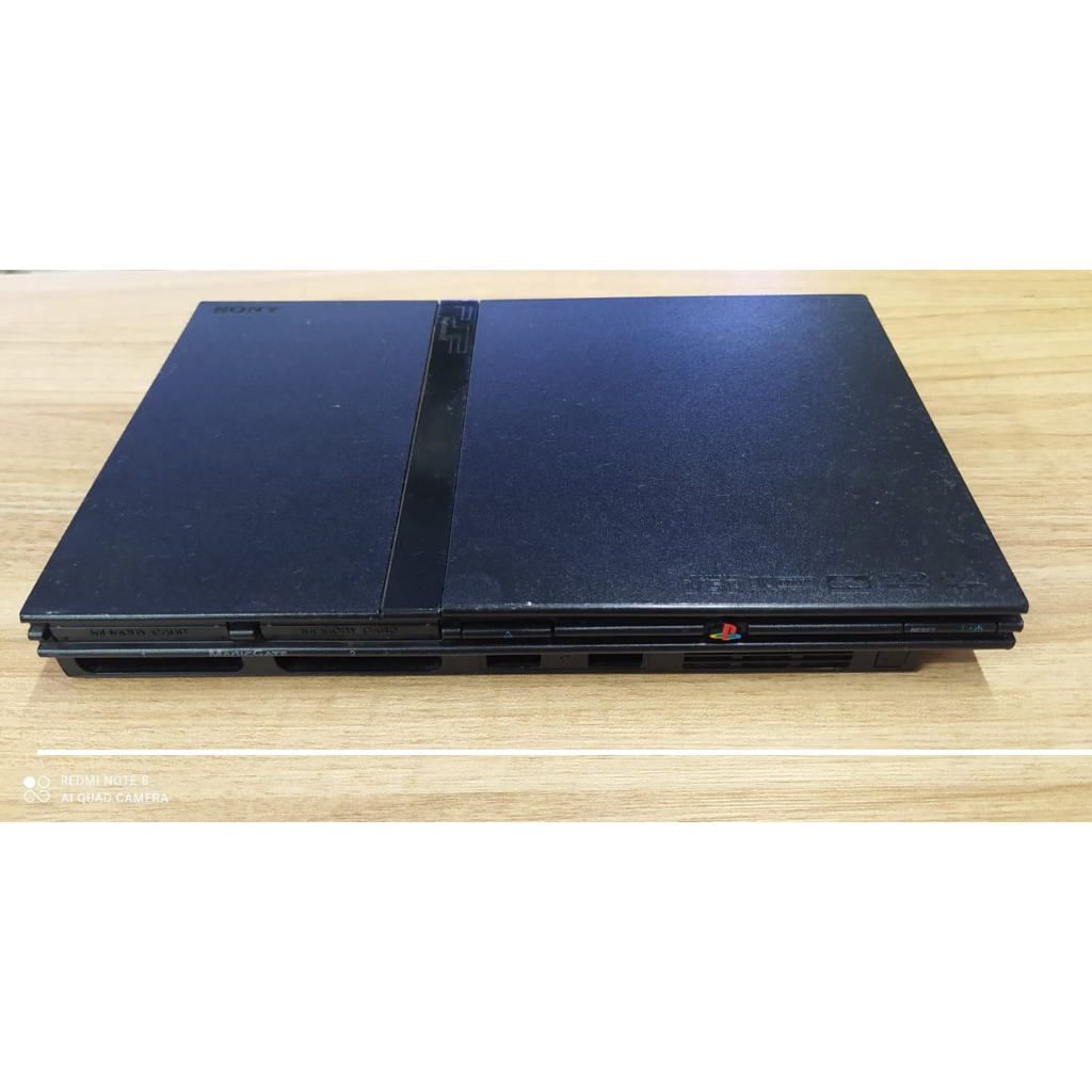 Capot Supérieur A21 Pour Console PS2 Slim (Sony PlayStation 2) - Noir, D'occasion