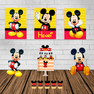 kit festa em casa Mickey