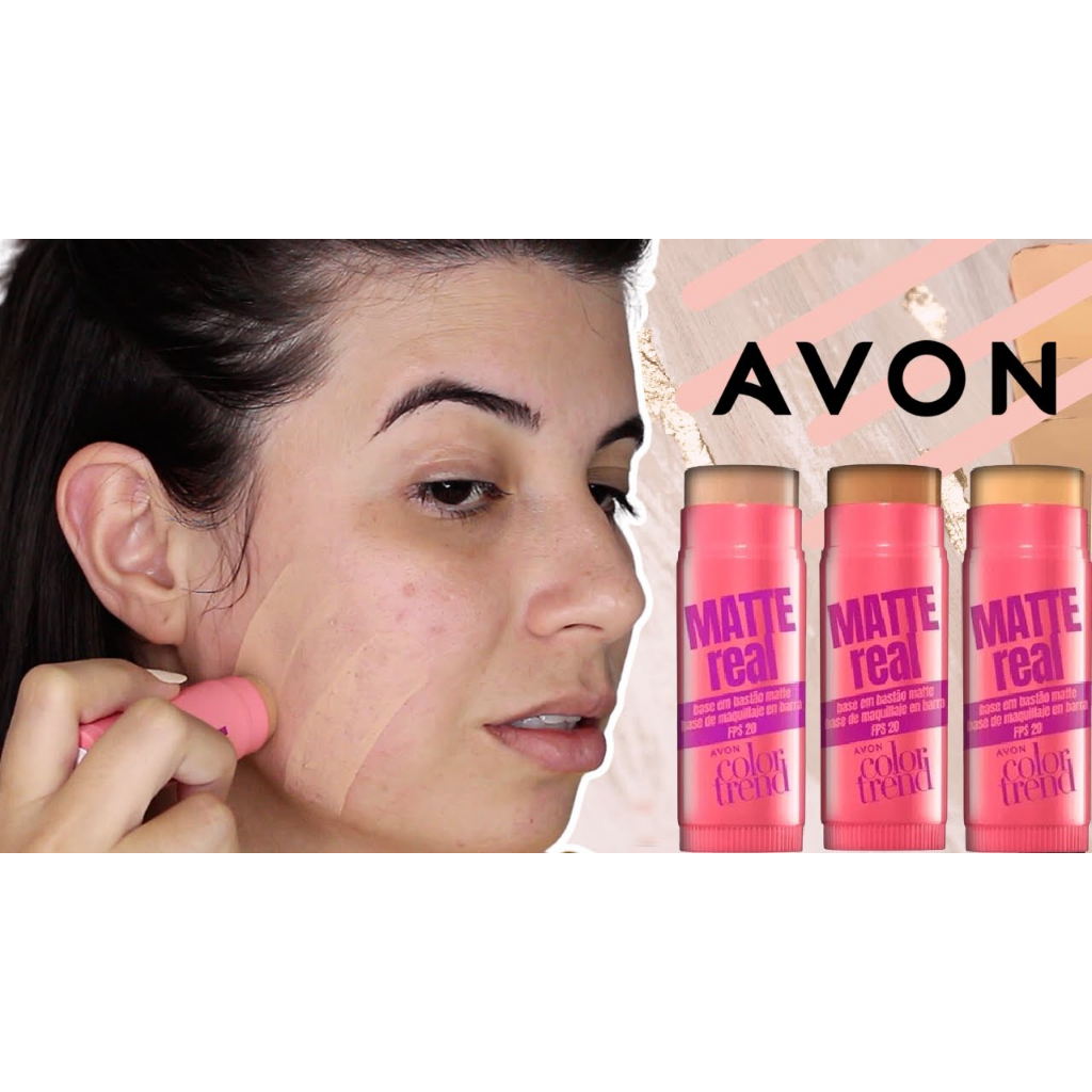 Base Bastão 3 Em 1 Fps 15 6,5 Linha Color Trend Avon | Shopee Brasil
