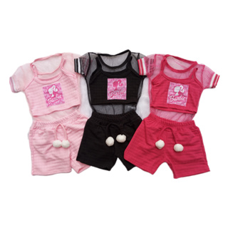 Conjunto 3 peças infantil 04 ao 16 juvenil feminino Barbie