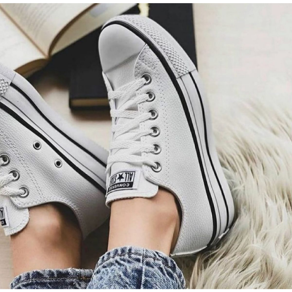 Tênis Converse All Star Plataforma SOLA ALTA 3,5 CM Feminino Envio