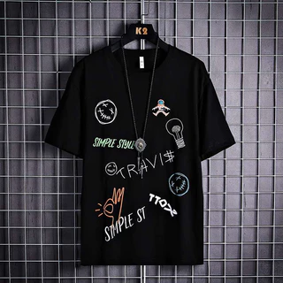 Camiseta Camisa Estilo Streetwear Skatista Moda Unissex Gola Redonda