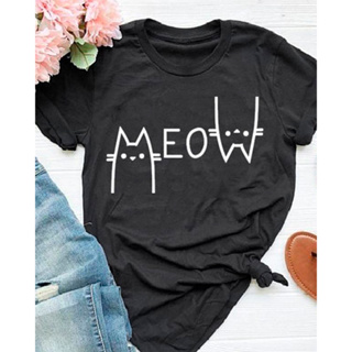 T-SHIRT GATINHO MEOW NO BOLSO - PRETO, Atacado Tshirt