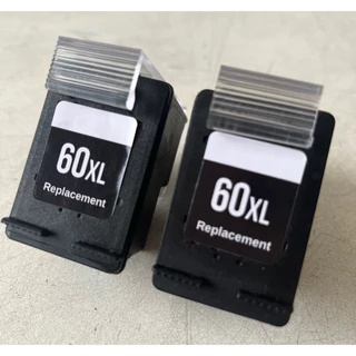PROMOÇÃO - 2 Cartuchos 60xl preto cheio de tinta 15ml cada