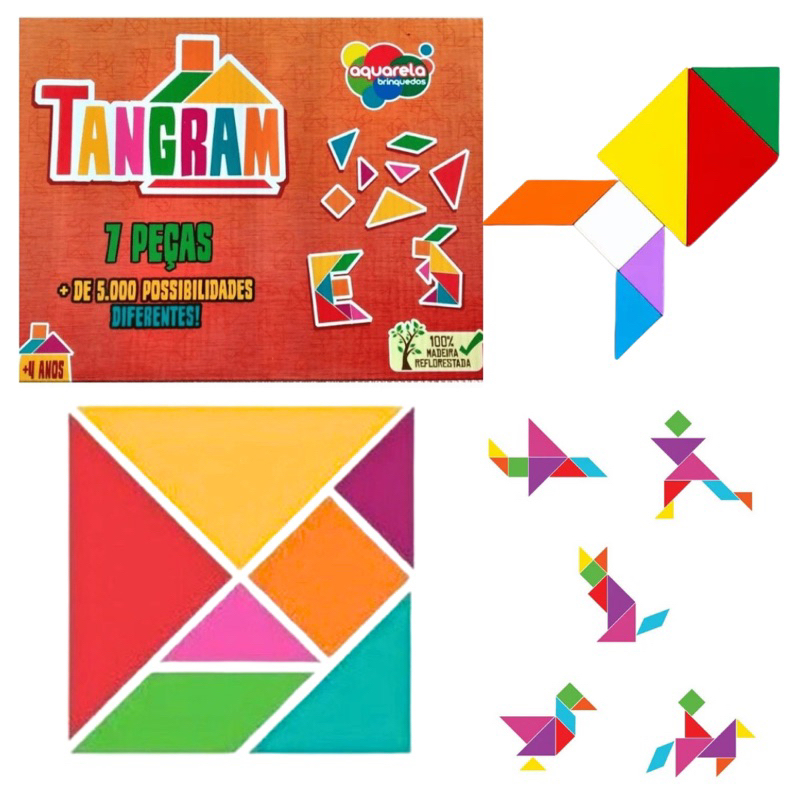 Tangram Divertido - Jogo Educativo - Toyster Brinquedos