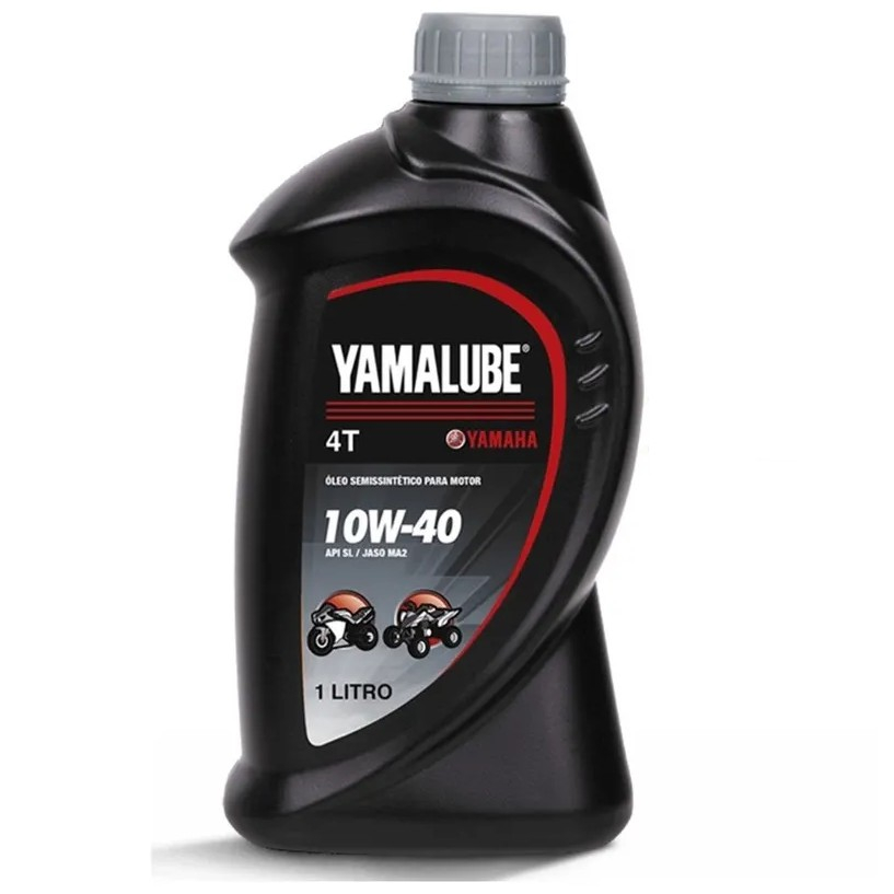 1L Óleo Yamalube 10w40 Original Yamaha Mt03 Fazer 250 2013/ fz250 ...