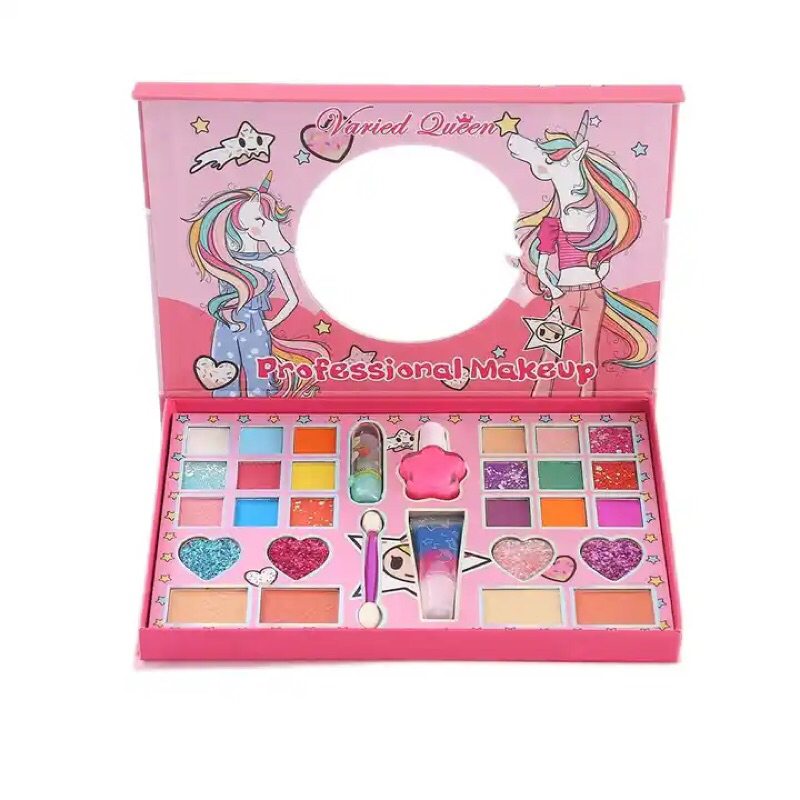 Brinquedo Infantil Kit Maquiagem para Boneca Little Beauty BAR-14222 -  Maquiagem Virtual