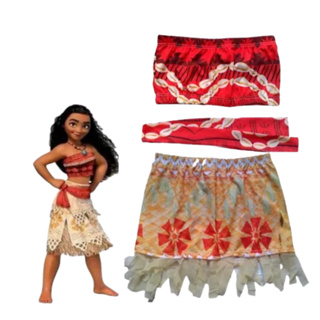 Fantasia Moana Clássica Infantil Disney