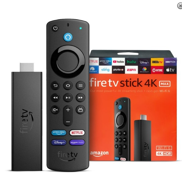 AMAZON FIRE TV STICK 4K MAX 3 GER – HDR WI-FI 6 – COM ALEXA – NOVO – ORIGINAL