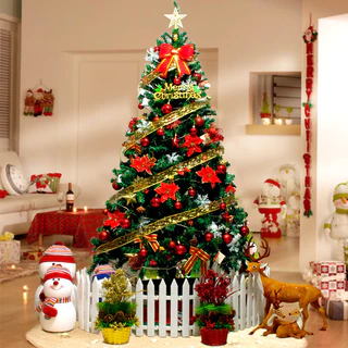 Arvore Natal 150cm 200 Galhos Verde Decoração Pinheiro Canad