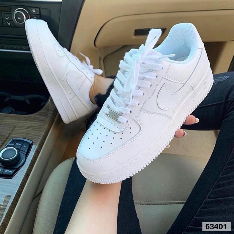 Tenis Nike Air Force Feminino - Branco | Shopee Brasil