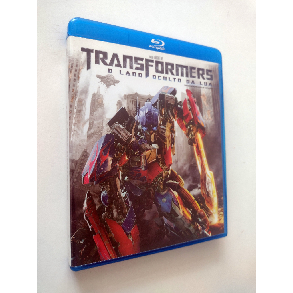 Coleção Blu-ray Filmes Transformers O Lado Oculto da Lua e A Era da  Extinção Original Dublado e Legendado