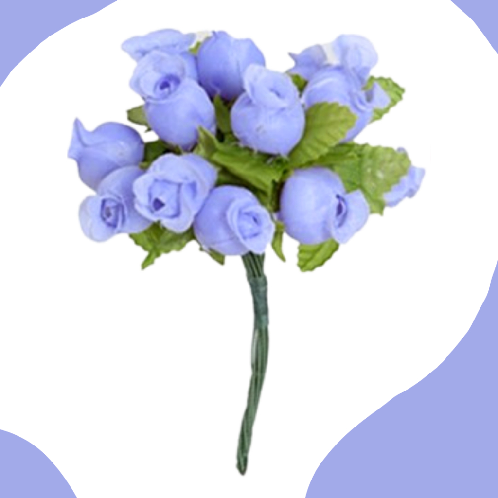 Mini Flor Artificial - Pacote Com 72 Florzinhas - Fibra e Fio | Shopee ...