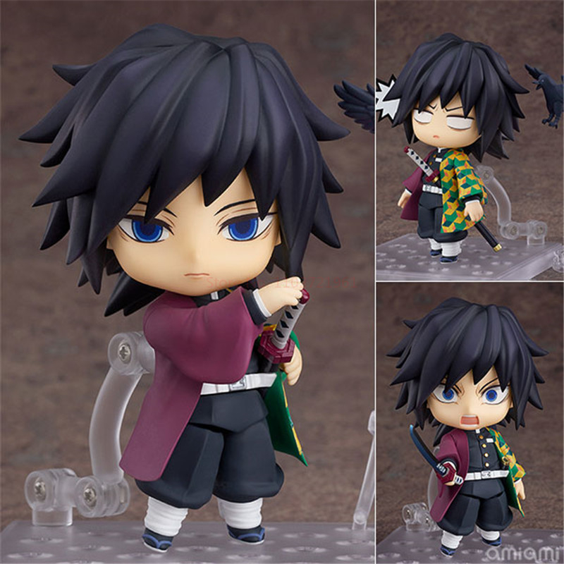 Nendoroid Giyu Tomioka Figure Kimetsu no Yaba Action Figure Miniatura Figma
