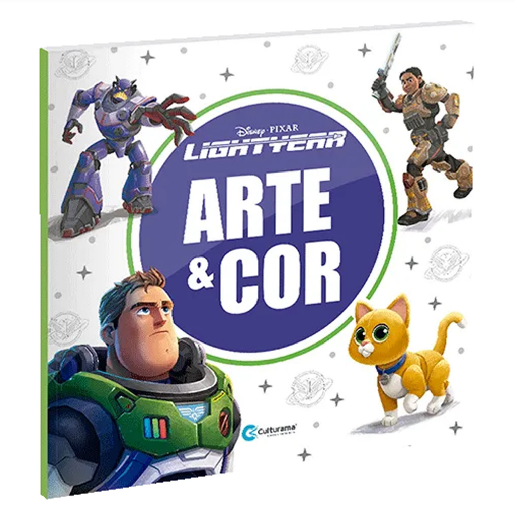 Livro para colorir infantil 365 desenhos Pixar Culturama PT 1 UN - Artes &  Pintura - Kalunga