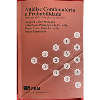 Análise Combinatória E Probabilidade De Augusto César Morgado | Shopee ...